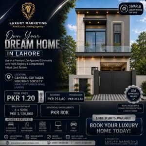 3 Marla House