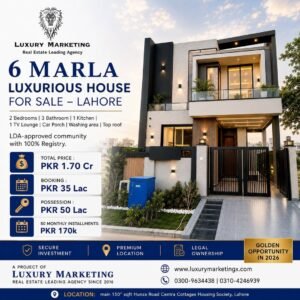 6 Marla House